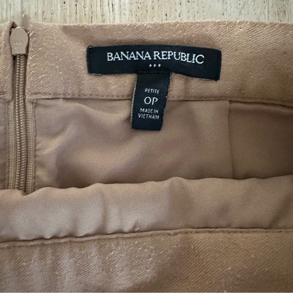 BR Camel Wrap Skirt 0P - Picture 6 of 8